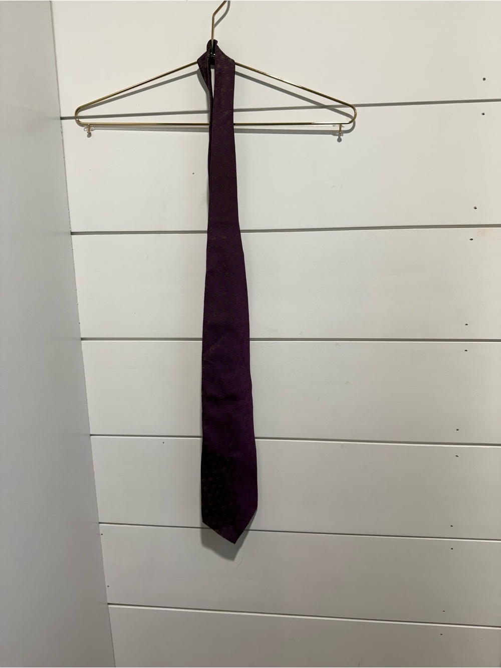Calvin Klein Deep Purple Solid Men's Tie